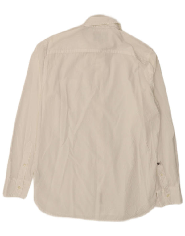 Timberland Mens Earthkeepers Regular Fit Shirt Small White Cotton