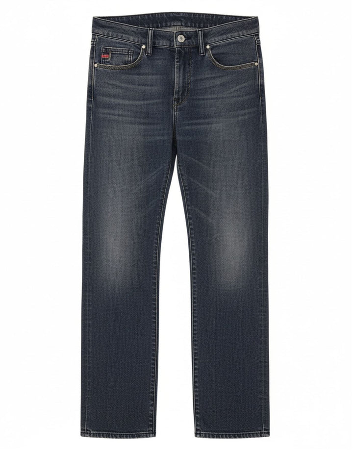DIESEL Womens YBO Straight Jeans W28 L32 Blue Cotton