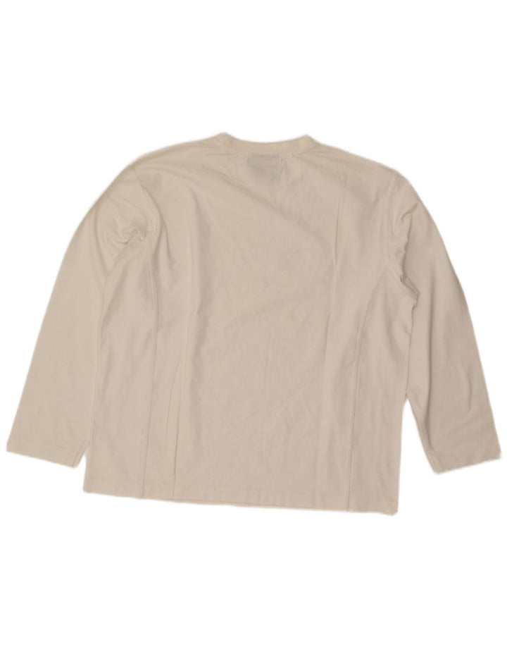 North Sails Mens Top Long Sleeve Large White