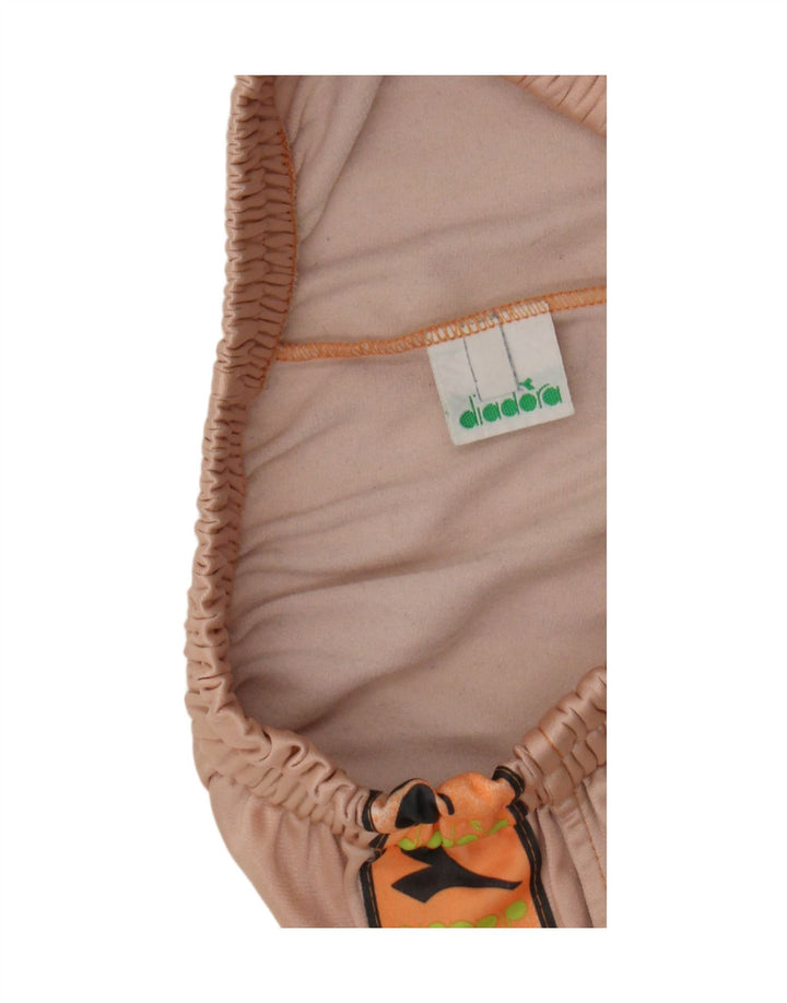 Diadora Womens Sport Shorts UK 12 Medium Orange