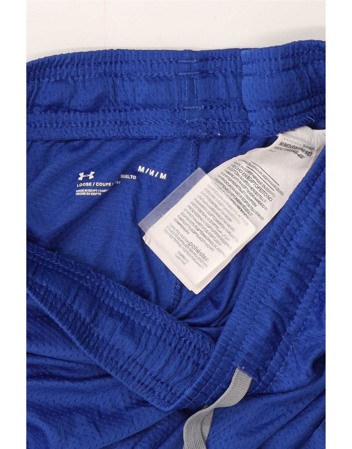 Under Armour Mens Sport Shorts Medium Blue Polyester