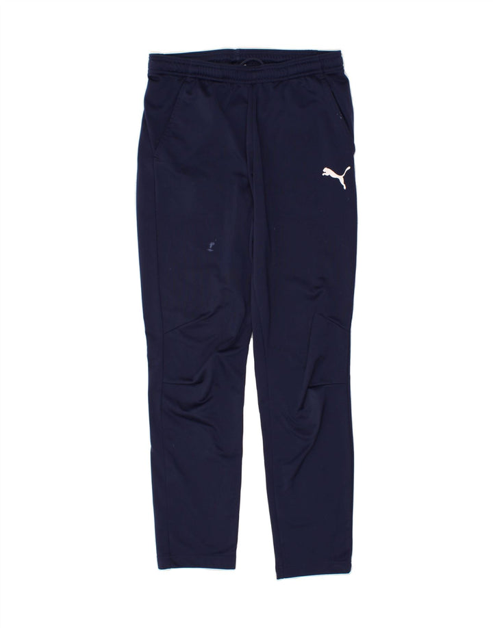 PUMA Mens Tracksuit Trousers Medium Navy Blue Vintage Puma and Second-Hand Puma from Messina Hembry 