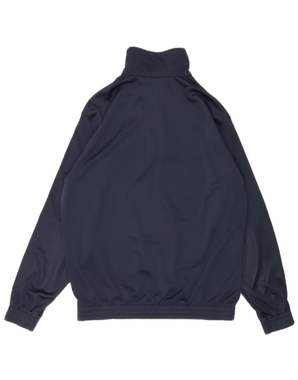 Lotto Boys Pullover Tracksuit Top 15-16 Years XL Navy Blue Polyester
