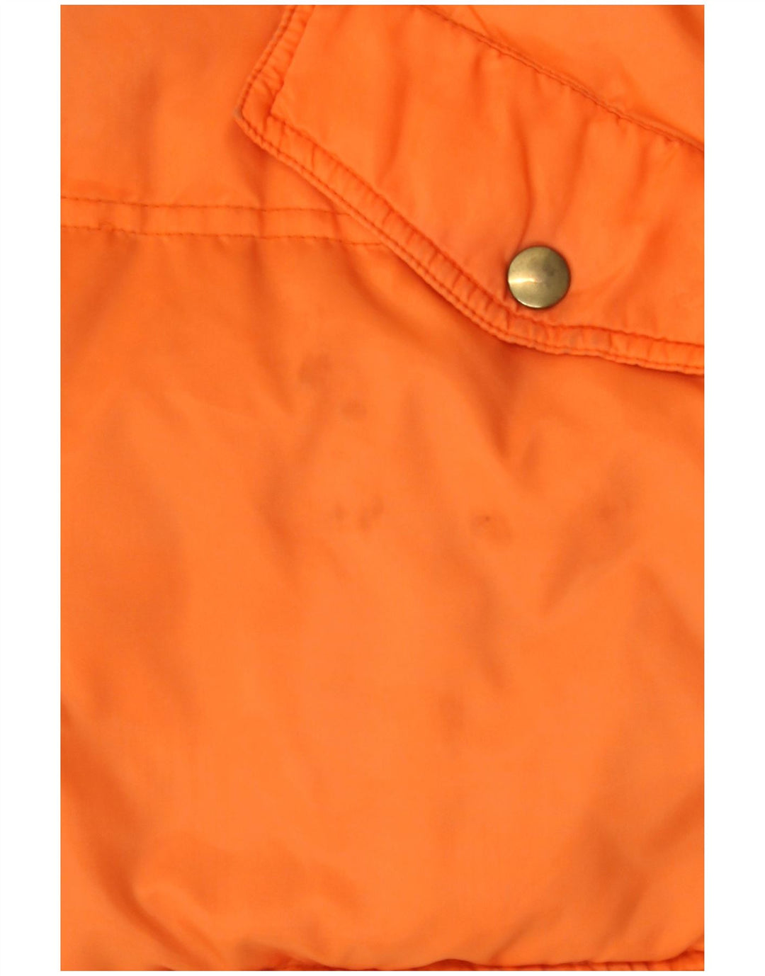 Cacao Mens Padded Jacket UK 40 Large Orange
