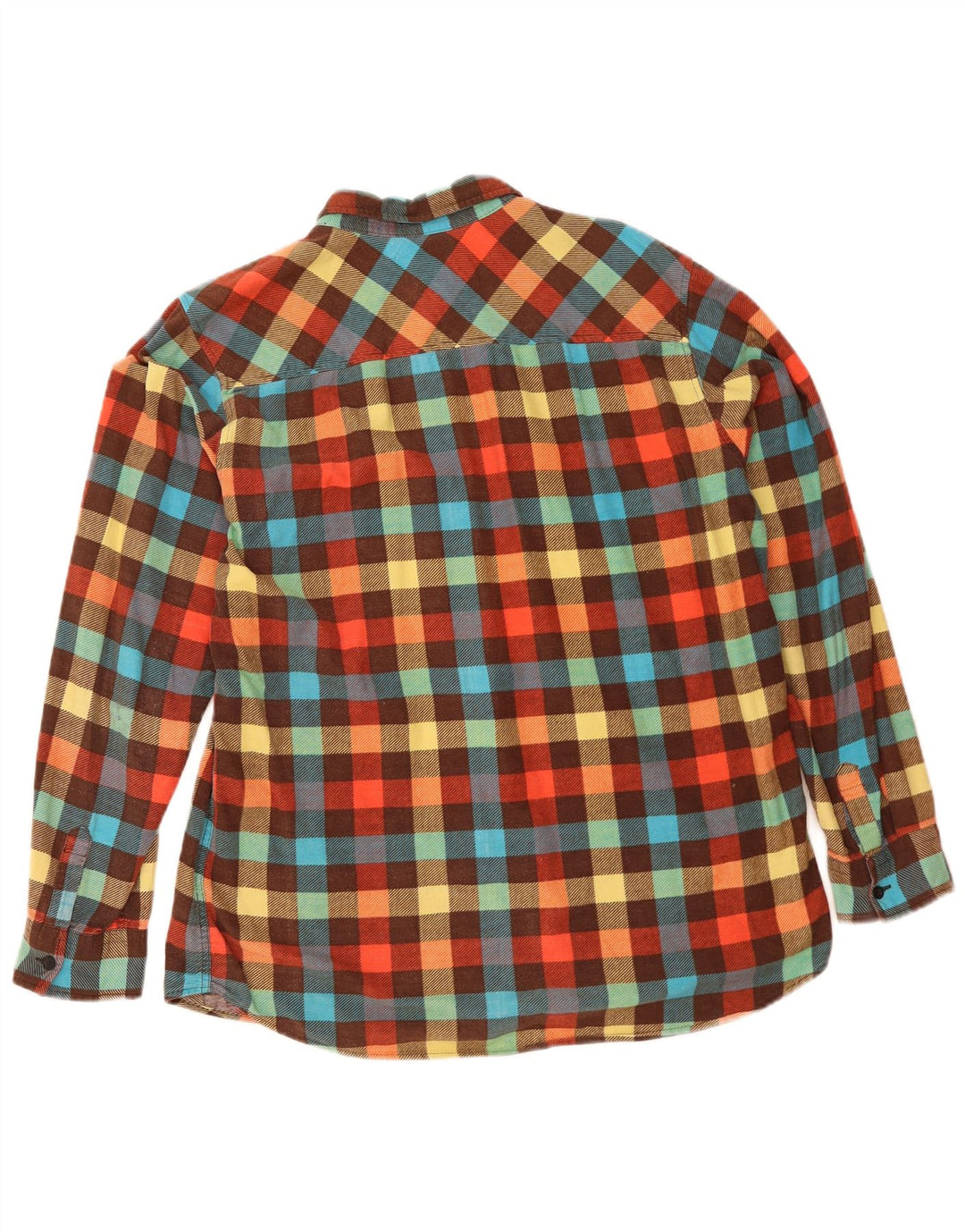 Quiksilver Mens Flannel Shirt Medium Multicoloured Check