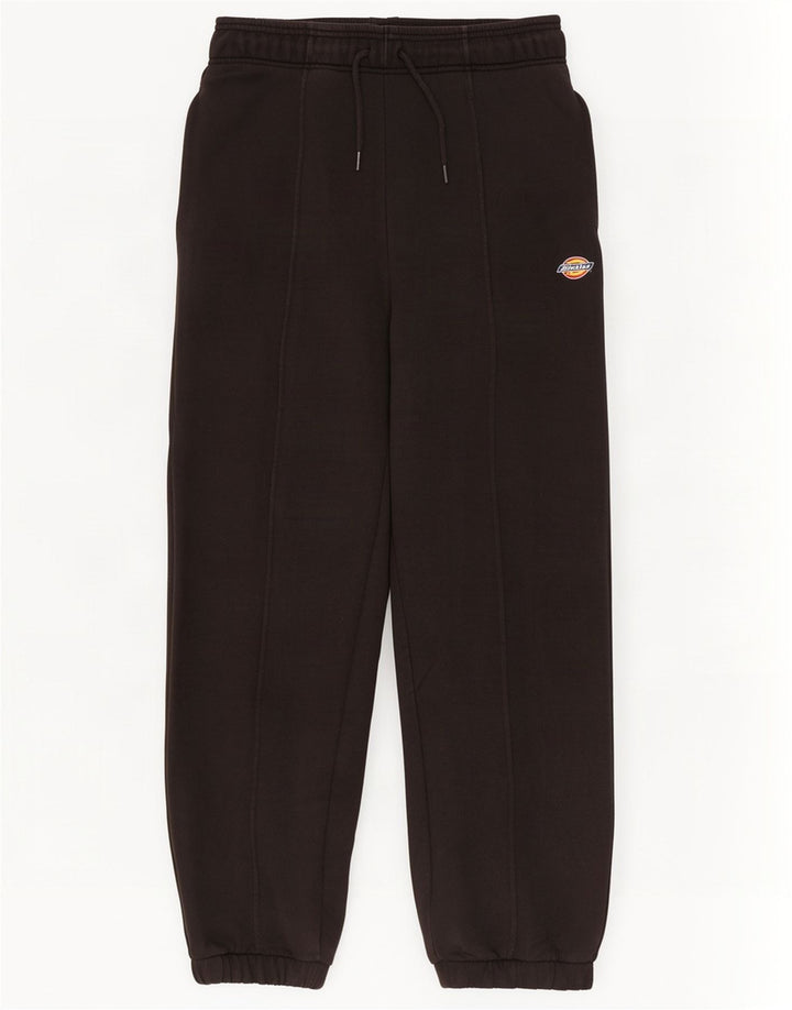 Dickies Mens Tracksuit Trousers Joggers Small Black Cotton