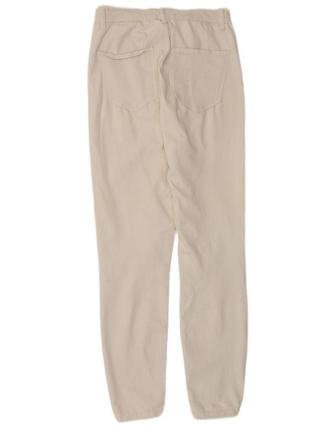 Zara Womens Slim Jeans EU 38 Small W28 L29 Off White Cotton