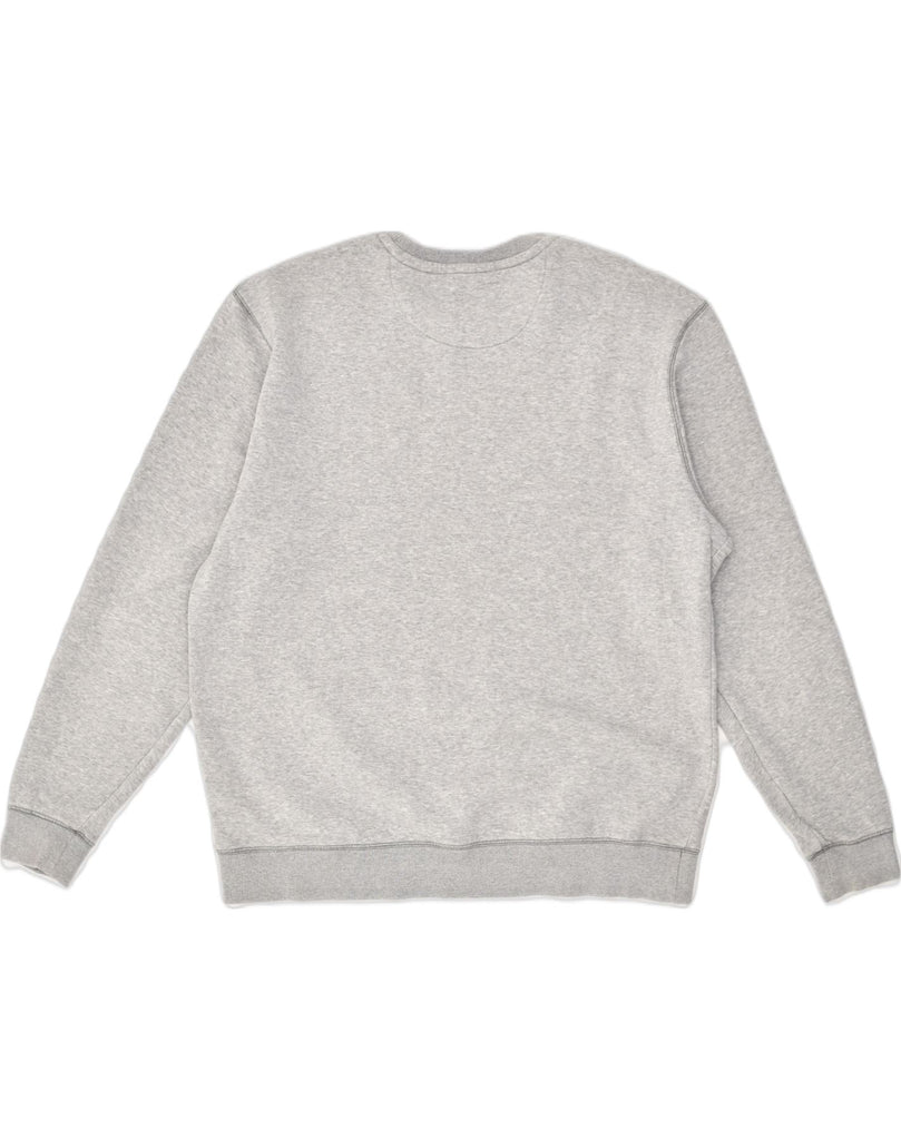 JACK WILLS Mens Graphic Sweatshirt Jumper XL Grey Cotton | Vintage Jack Wills | Thrift | Second-Hand Jack Wills | Used Clothing | Messina Hembry 