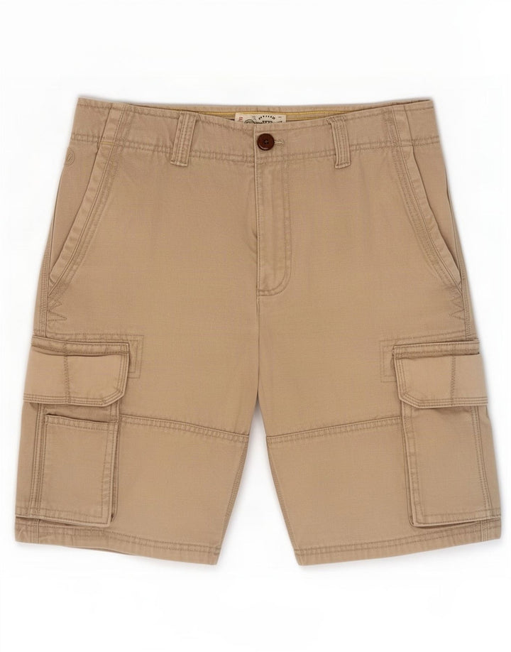 Fat Face Mens Cargo Shorts W32 Medium Beige Cotton