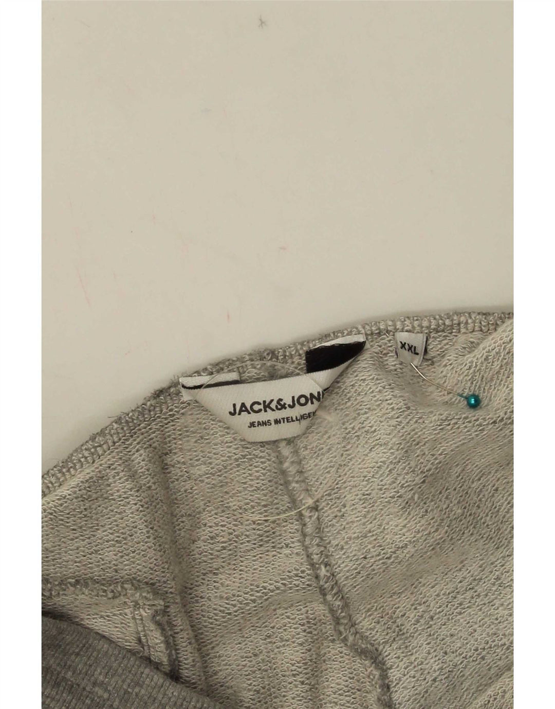 Jack & Jones Mens Sport Shorts 2XL  Grey Flecked Cotton