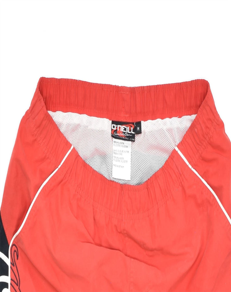 O'NEILL Mens Sport Shorts Medium Red Polyester | Vintage | Thrift | Second-Hand | Used Clothing | Messina Hembry 