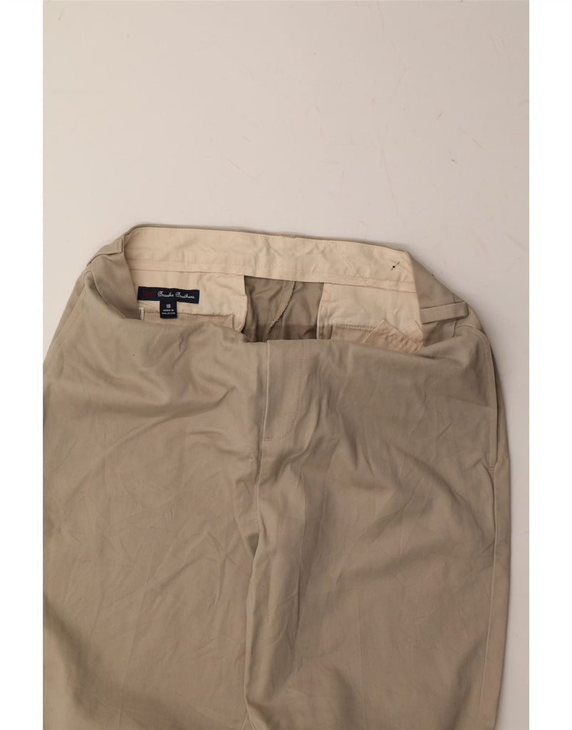 BROOKS BROTHERS Boys 346 Slim Chino Trousers 15-16 Years W32 L32 Beige Vintage Brooks Brothers and Second-Hand Brooks Brothers from Messina Hembry 