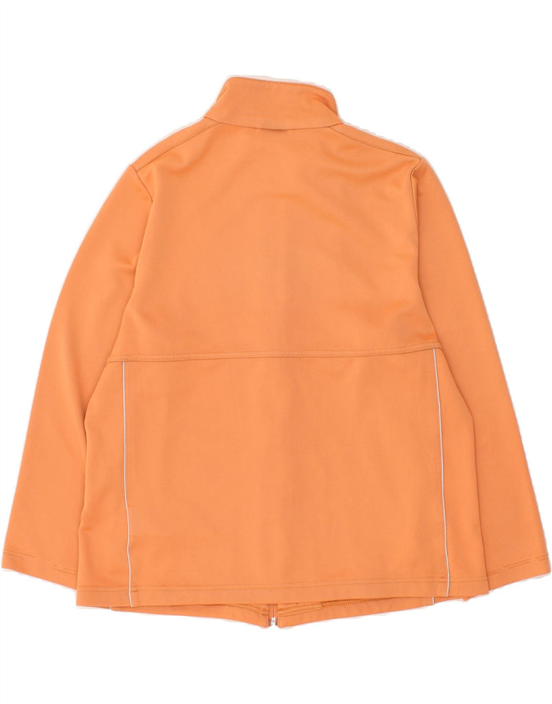 ADIDAS Womens Tracksuit Top Jacket UK 18 XL Orange Polyester | Vintage Adidas | Thrift | Second-Hand Adidas | Used Clothing | Messina Hembry 