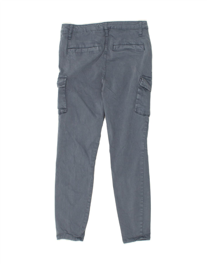MOSSIMO Womens Jegging Cargo Trousers W30 L27 Blue Cotton Vintage Mossimo and Second-Hand Mossimo from Messina Hembry 