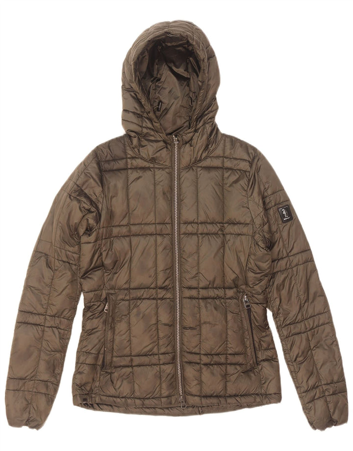 Refrigue Womens Evolution Hooded Padded Jacket UK 6 XS Grey