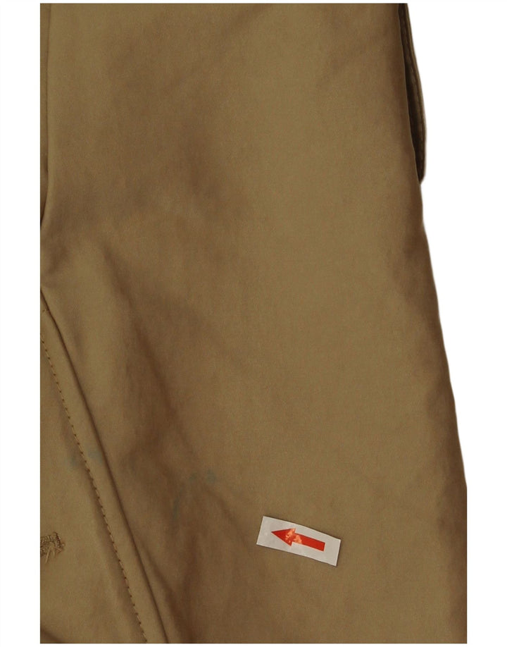 Zara Womens Trench Coat UK 14 Medium Beige Polyester