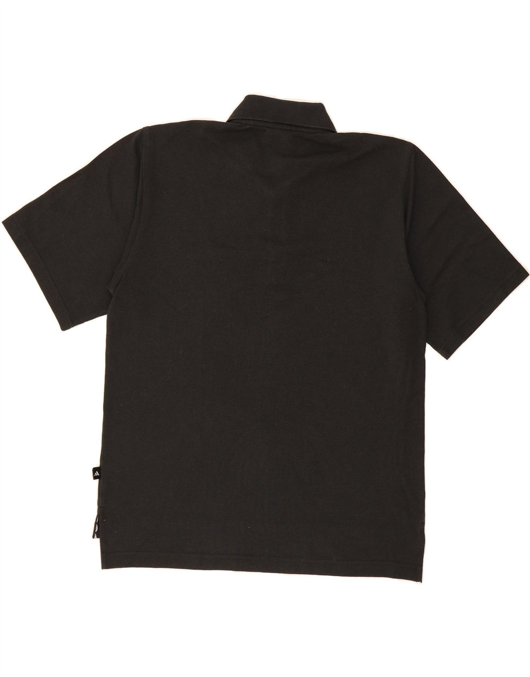 ADIDAS Mens Polo Shirt UK 40/42 Medium Black Cotton Vintage Adidas and Second-Hand Adidas from Messina Hembry 
