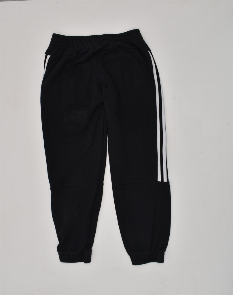 ADIDAS Boys Tracksuit Trousers Joggers 11-12 Years Black Cotton | Vintage Adidas | Thrift | Second-Hand Adidas | Used Clothing | Messina Hembry 