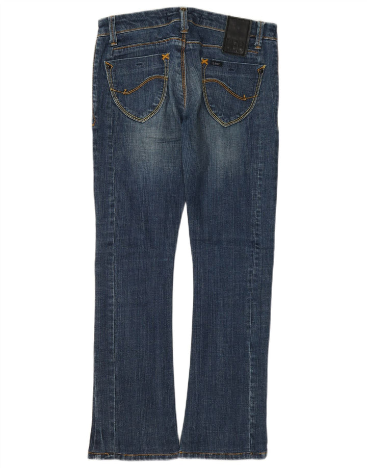 Lee Womens Bootcut Jeans W27 L27 Blue Cotton