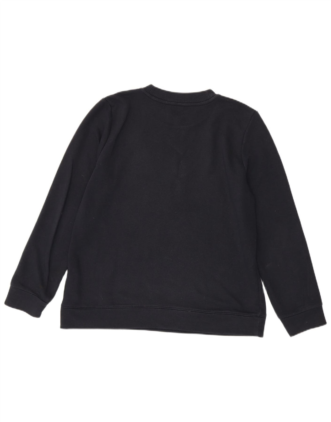 Tommy Hilfiger Womens Graphic Sweatshirt Jumper UK 14 Medium Navy Blue