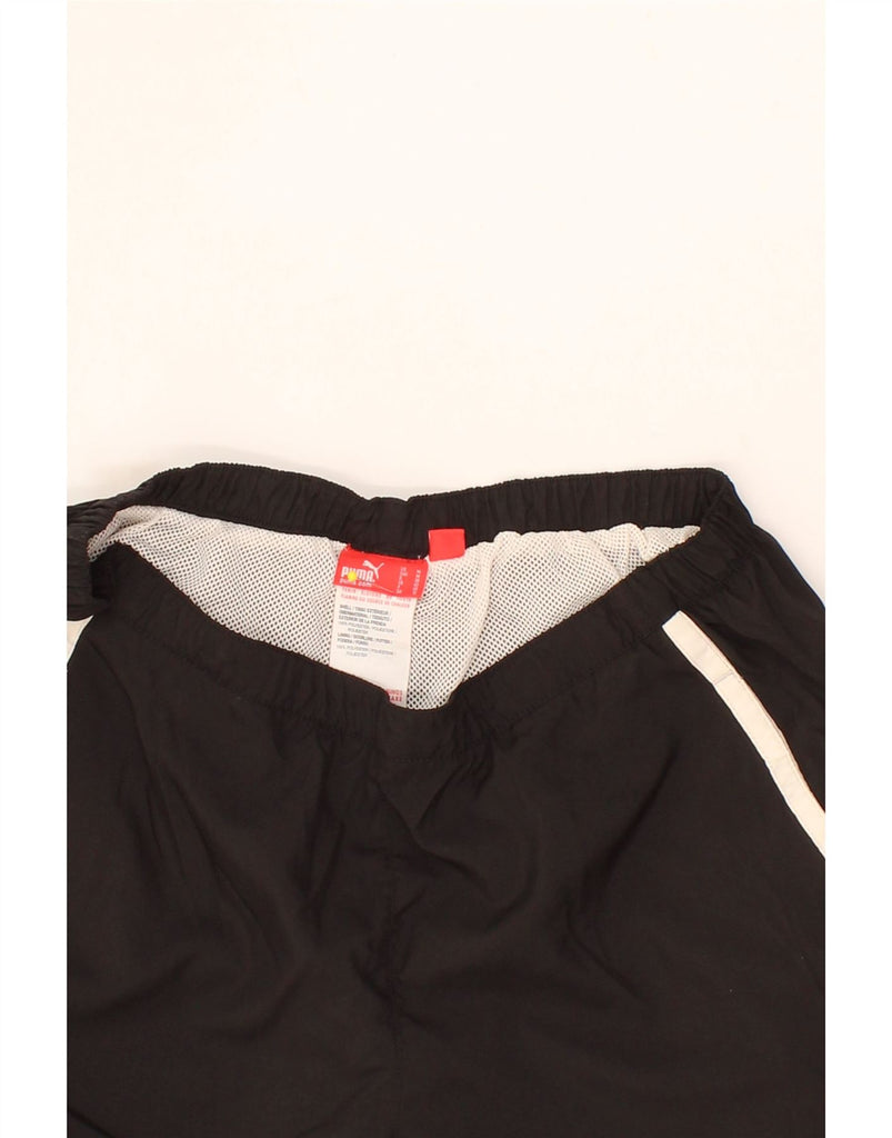 PUMA Womens Tracksuit Trousers UK 12 Medium Black Polyester Vintage Puma and Second-Hand Puma from Messina Hembry 