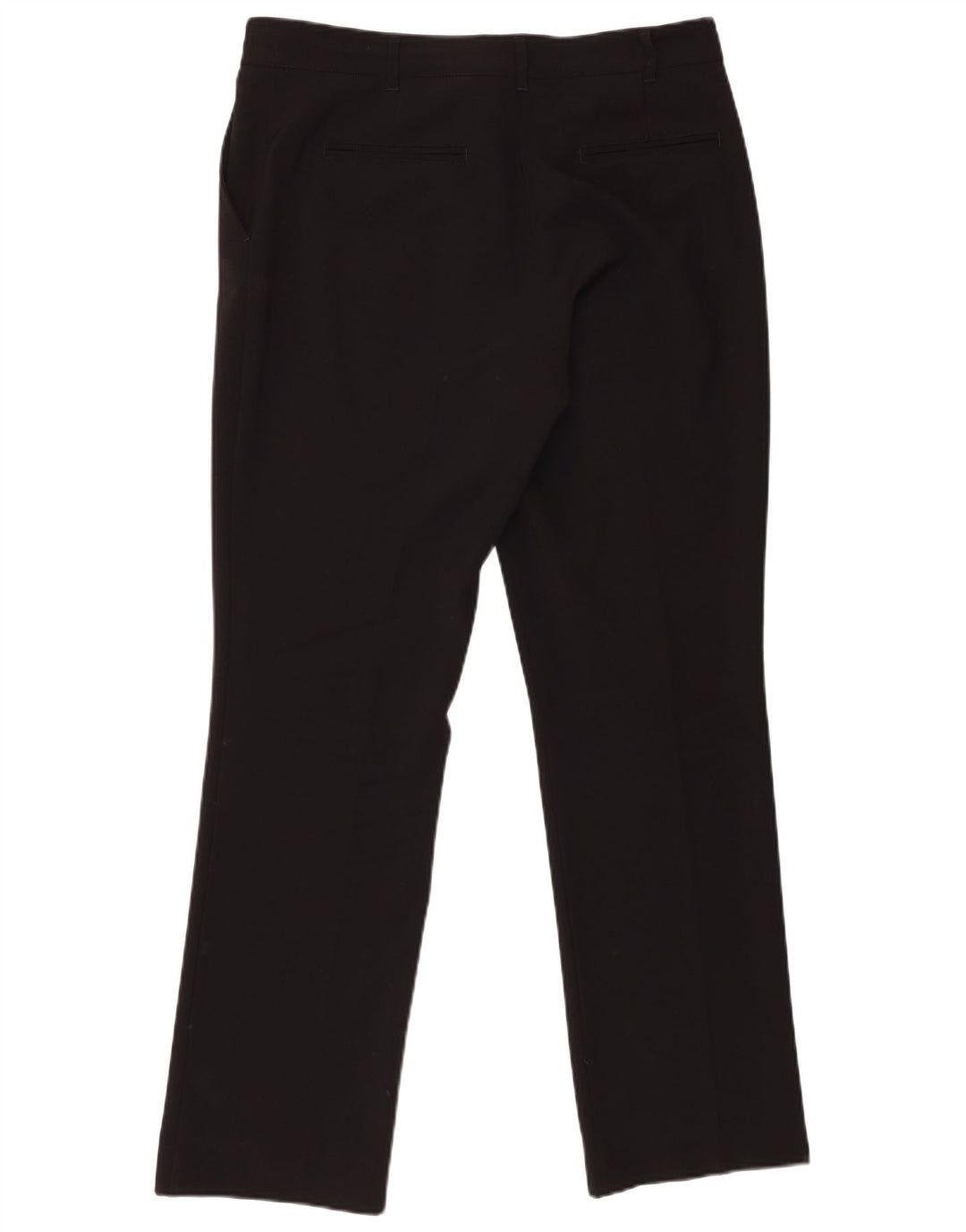 Max & Co. Womens Straight Chino Trousers W32 L30 Black