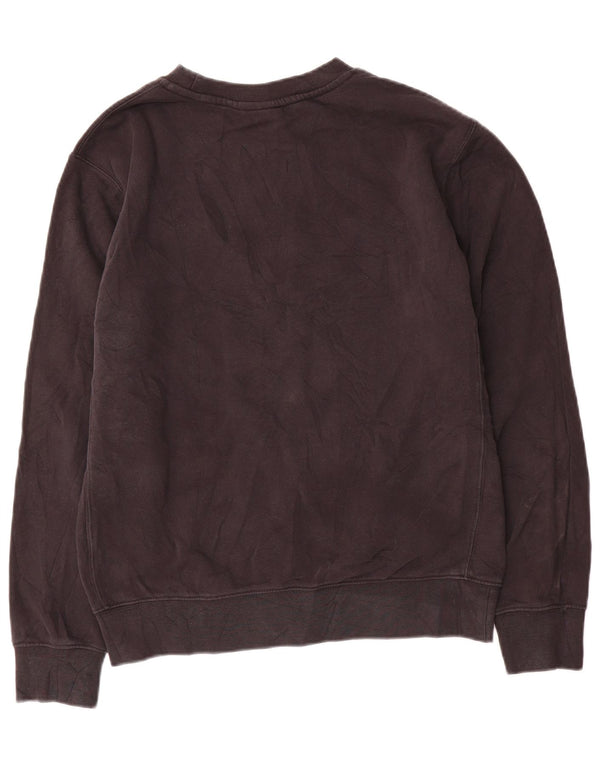 Nike Mens Sweatshirt Jumper Small Black Cotton