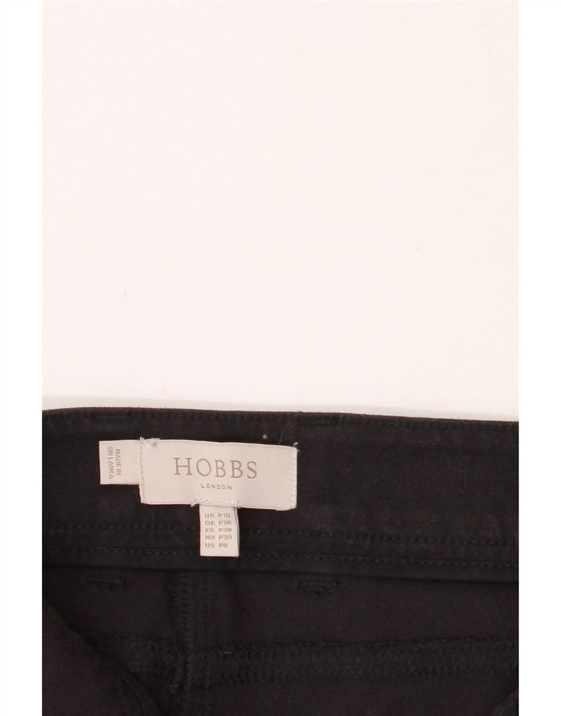 HOBBS Womens High Waist Slim Casual Trousers UK 10 Small W30 L27 Black Vintage Hobbs and Second-Hand Hobbs from Messina Hembry 