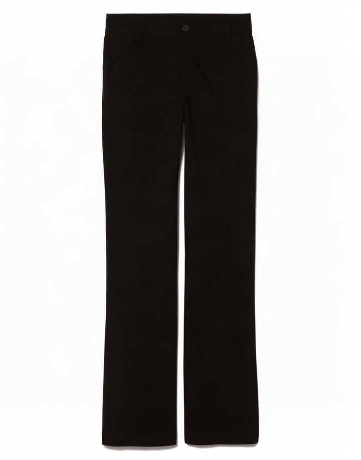 Zara Womens Bootcut Casual Trousers Small W26 L30 Black