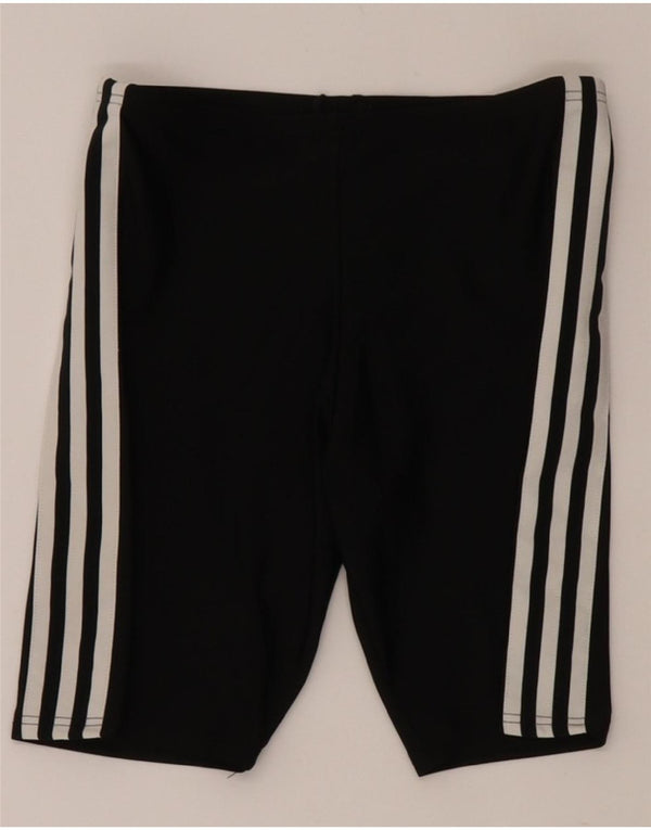 ADIDAS Girls Aeroready Sport Shorts 13-14 Years Black Polyamide