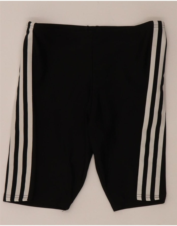 ADIDAS Girls Aeroready Sport Shorts 13-14 Years Black Polyamide