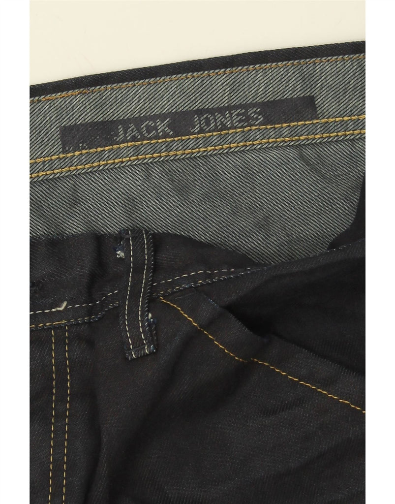 JACK & JONES Mens Straight Jeans W38 L34 Navy Blue Vintage Jack & Jones and Second-Hand Jack & Jones from Messina Hembry 