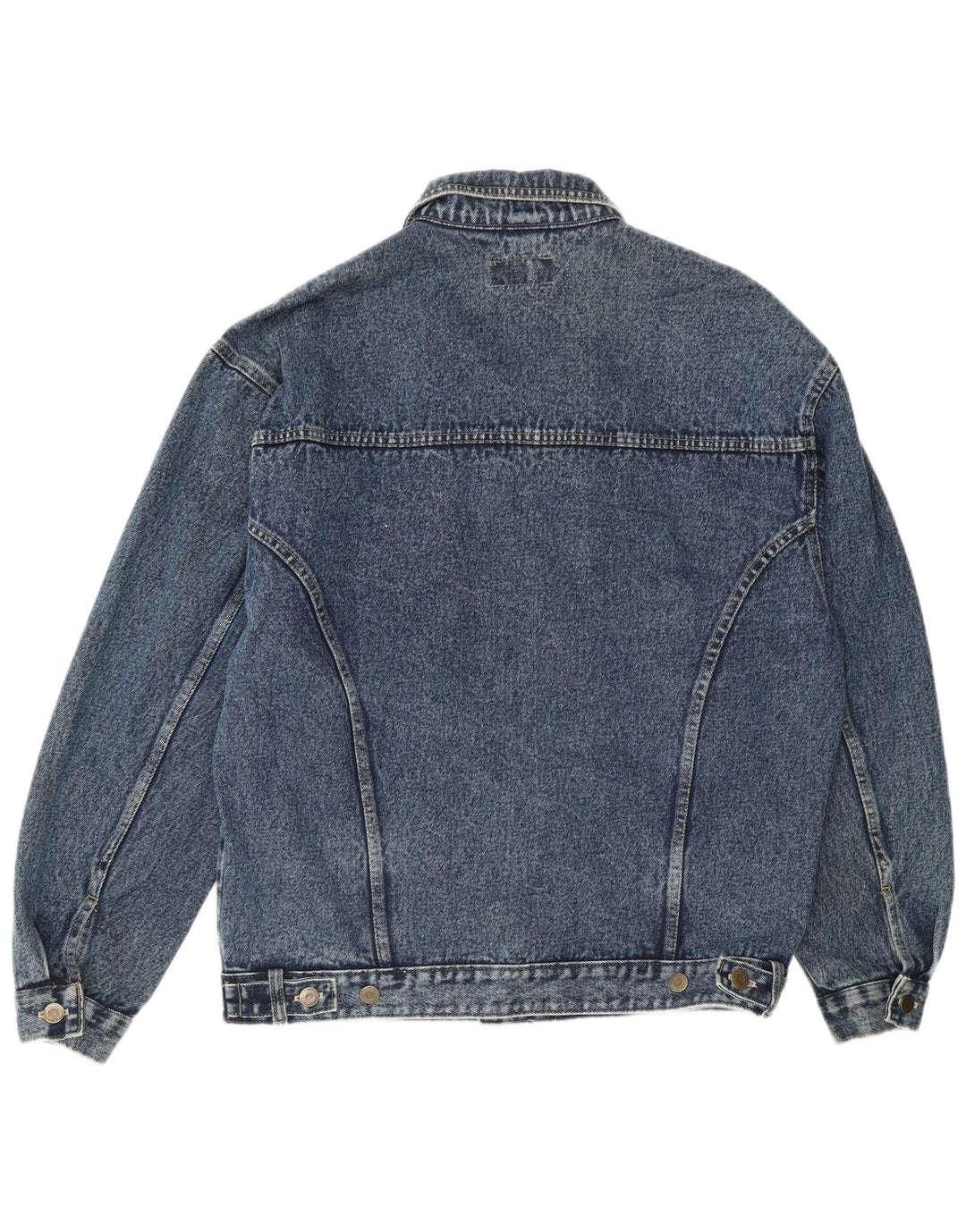 Vintage Mens Denim Jacket UK 38 Medium Blue