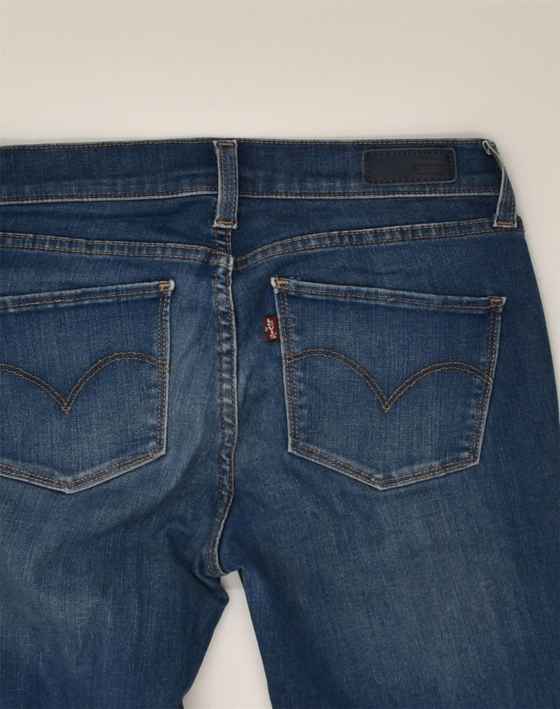 LEVI'S Womens Skinny Jeans W28 L30 Blue Cotton | Vintage Levi's | Thrift | Second-Hand Levi's | Used Clothing | Messina Hembry 