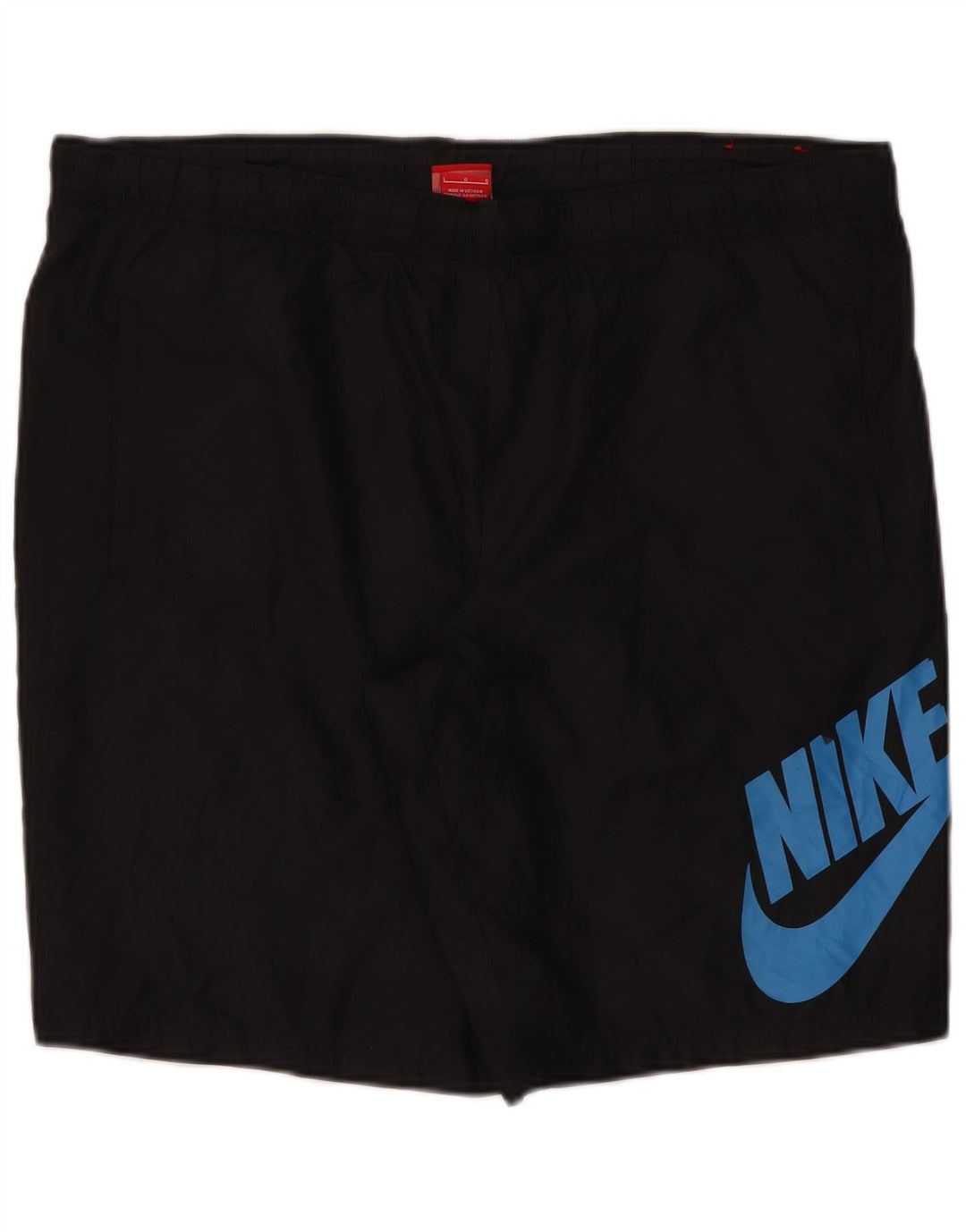 Nike Mens Graphic Sport Shorts Large  Black Polyester