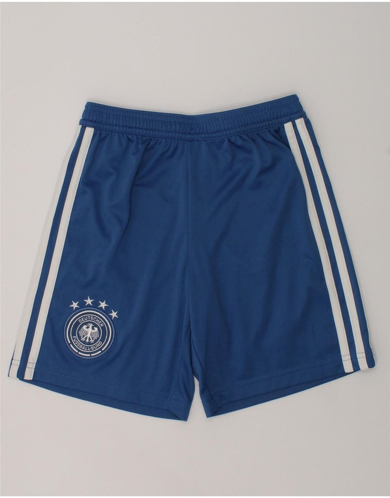 ADIDAS Boys Climalite Sport Shorts 9-10 Years Blue | Vintage Adidas | Thrift | Second-Hand Adidas | Used Clothing | Messina Hembry 