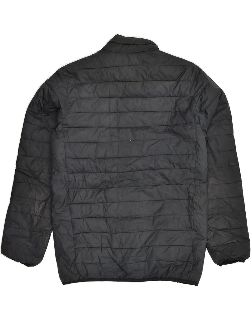 QUIKSILVER Mens Padded Jacket UK 38 Medium Black Polyester | Vintage Quiksilver | Thrift | Second-Hand Quiksilver | Used Clothing | Messina Hembry 