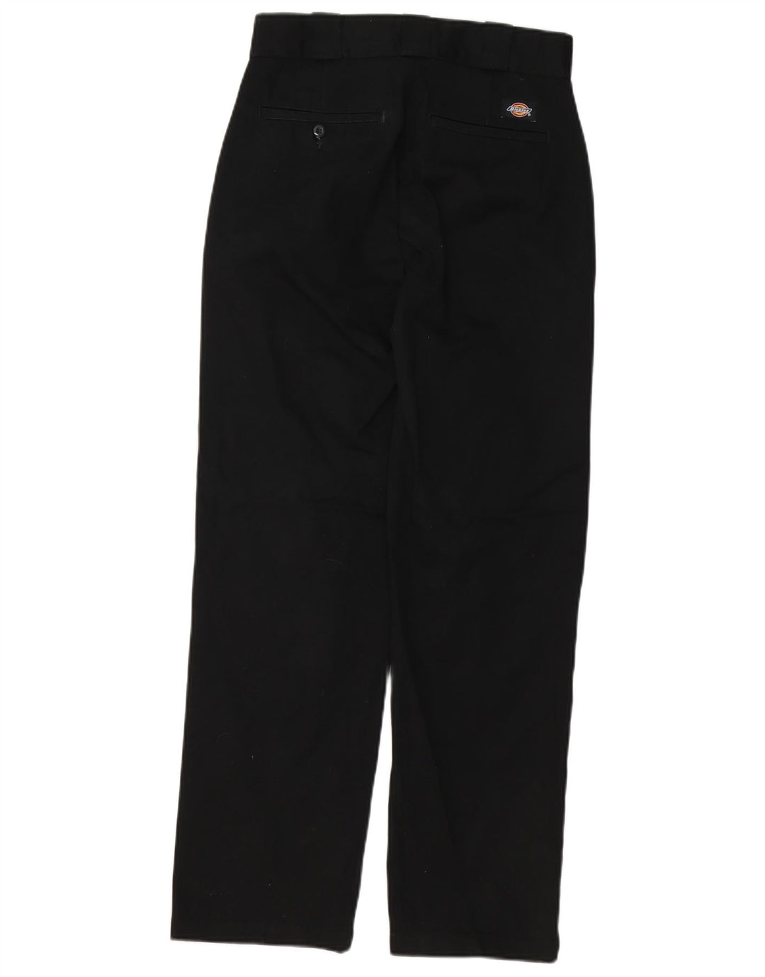 Dickies Mens Straight Chino Trousers W26 L29 Black Polyester