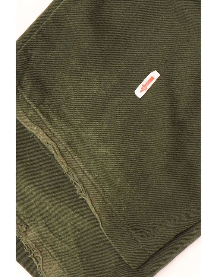 Dickies Mens Pegged Cargo Trousers W44 L31 Green Polyester