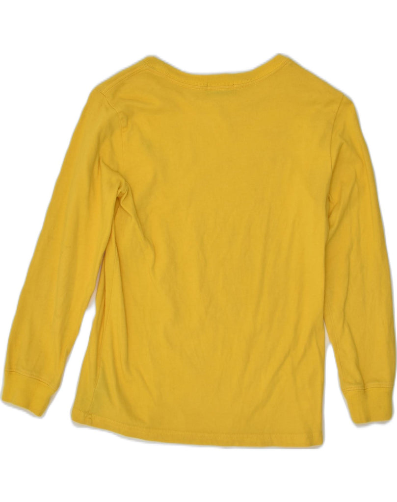 POLO RALPH LAUREN Boys Top Long Sleeve 6-7 Years Yellow Cotton | Vintage Polo Ralph Lauren | Thrift | Second-Hand Polo Ralph Lauren | Used Clothing | Messina Hembry 