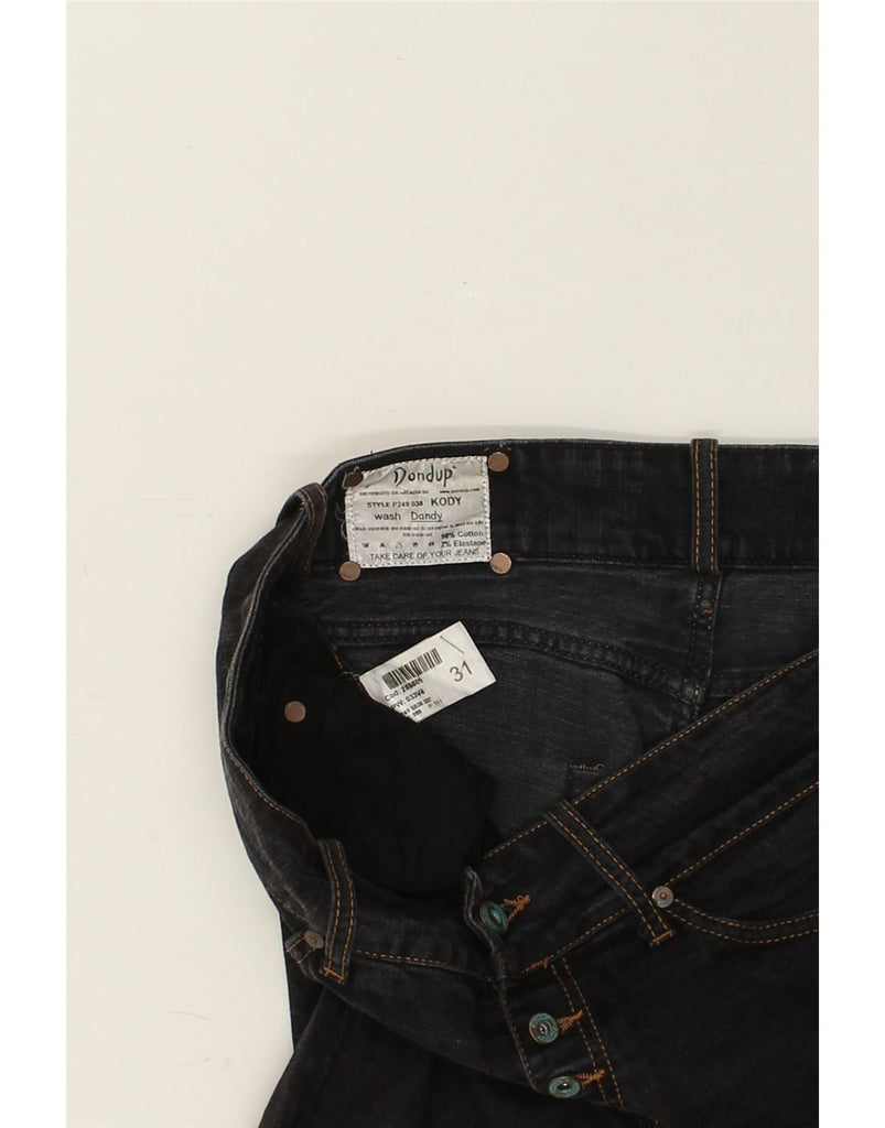 DONDUP Womens Straight Jeans W31 L28 Black Cotton | Vintage Dondup | Thrift | Second-Hand Dondup | Used Clothing | Messina Hembry 