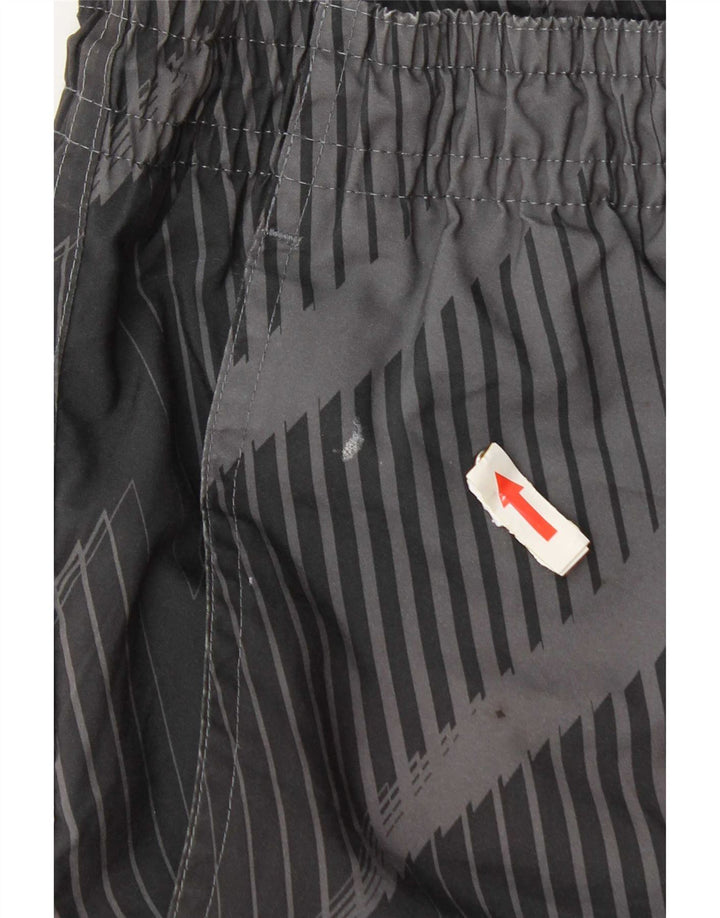 Nike Mens Sport Shorts UK 26/28 Small  Grey Geometric Polyester