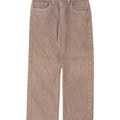 Levi's Womens 505 Regular Straight Jeans W25 L25 Grey Cotton