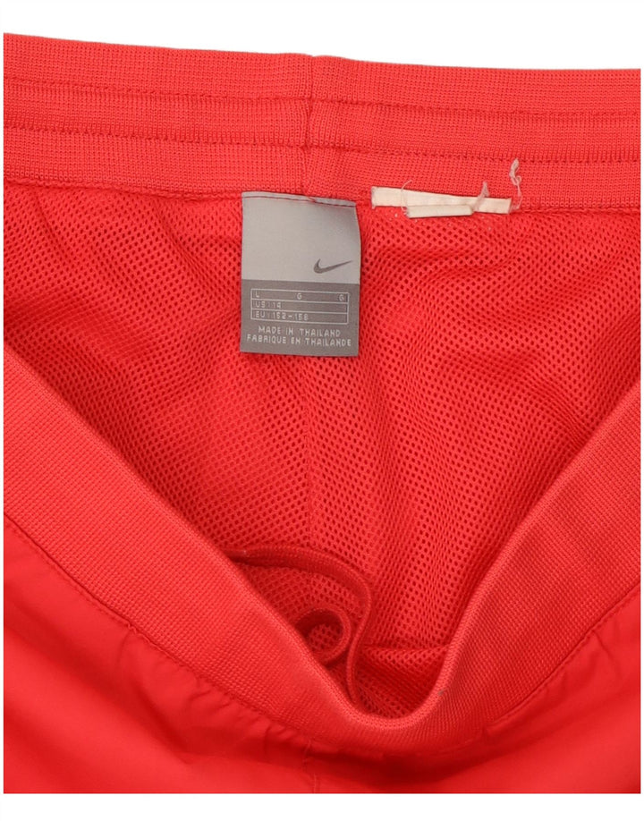 Nike Girls Tracksuit Trousers 13-14 Years Large Red