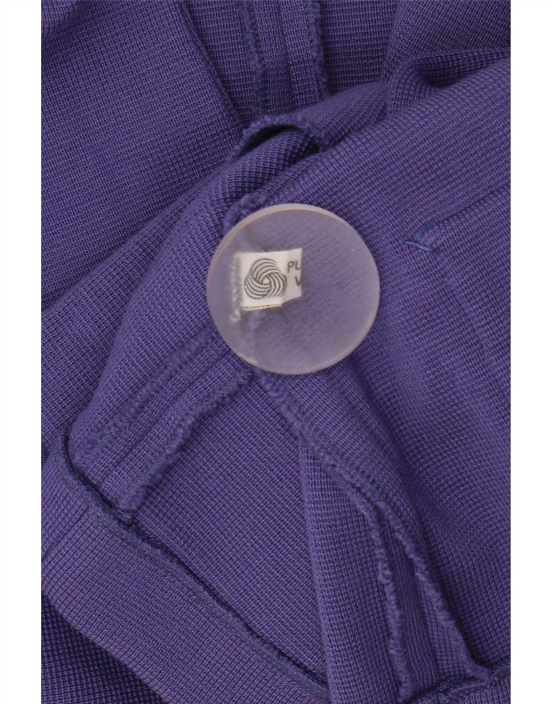 Luisa Spagnoli Womens Knit 2 Button Blazer Jacket UK 10 Small Purple
