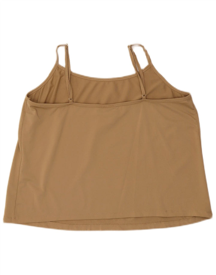 Bryant Womens Cami Top UK 18/20 XL Beige Polyester