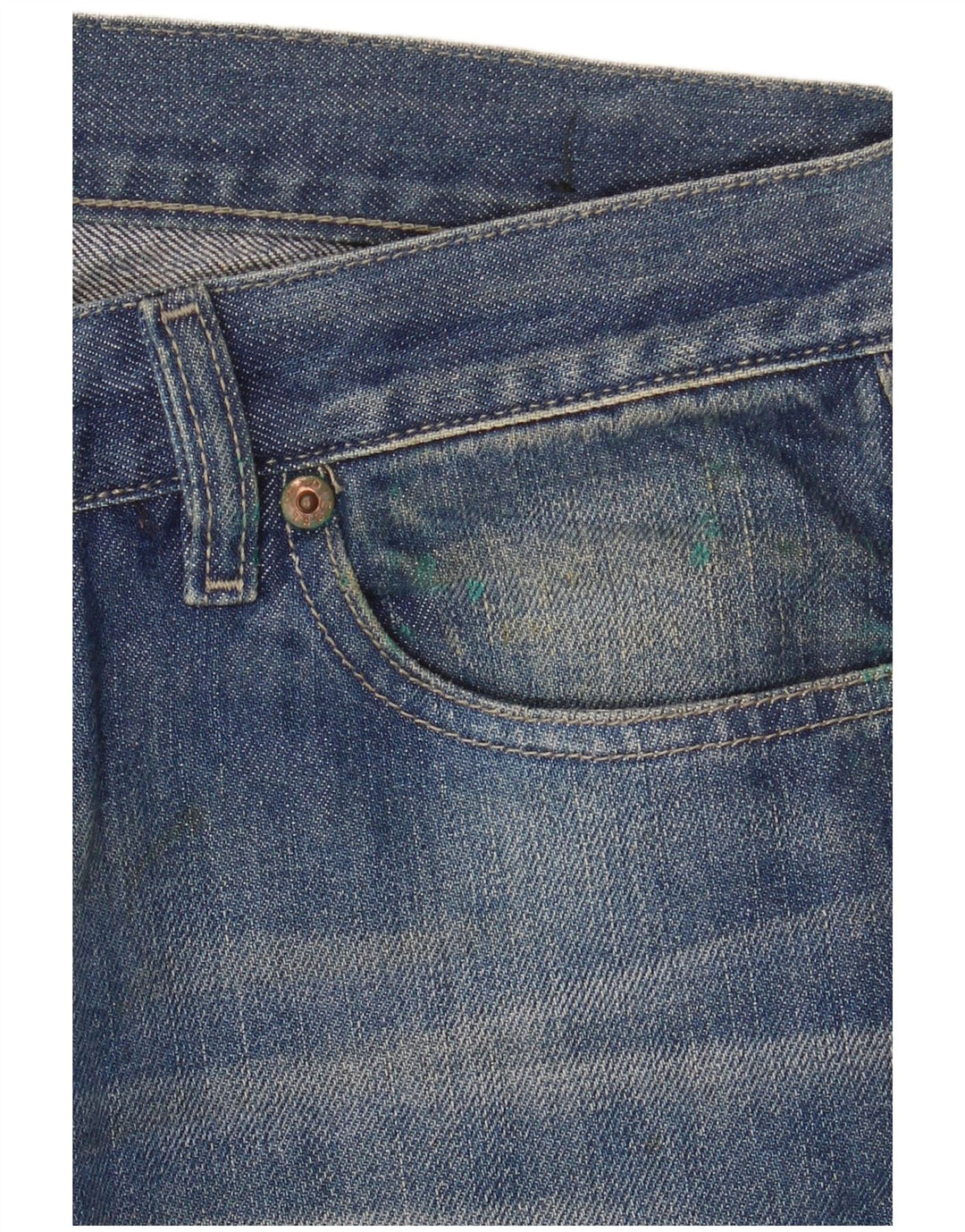 Diesel Womens Bootcut Jeans W32 L32 Blue Cotton