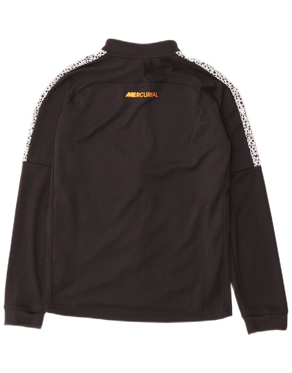 NIKE Boys Cristiano Ronaldo Tracksuit Top Jacket 12-13 Years Large Black