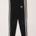 ADIDAS Girls Leggings 5-6 Years  Black Cotton Vintage Adidas and Second-Hand Adidas from Messina Hembry 