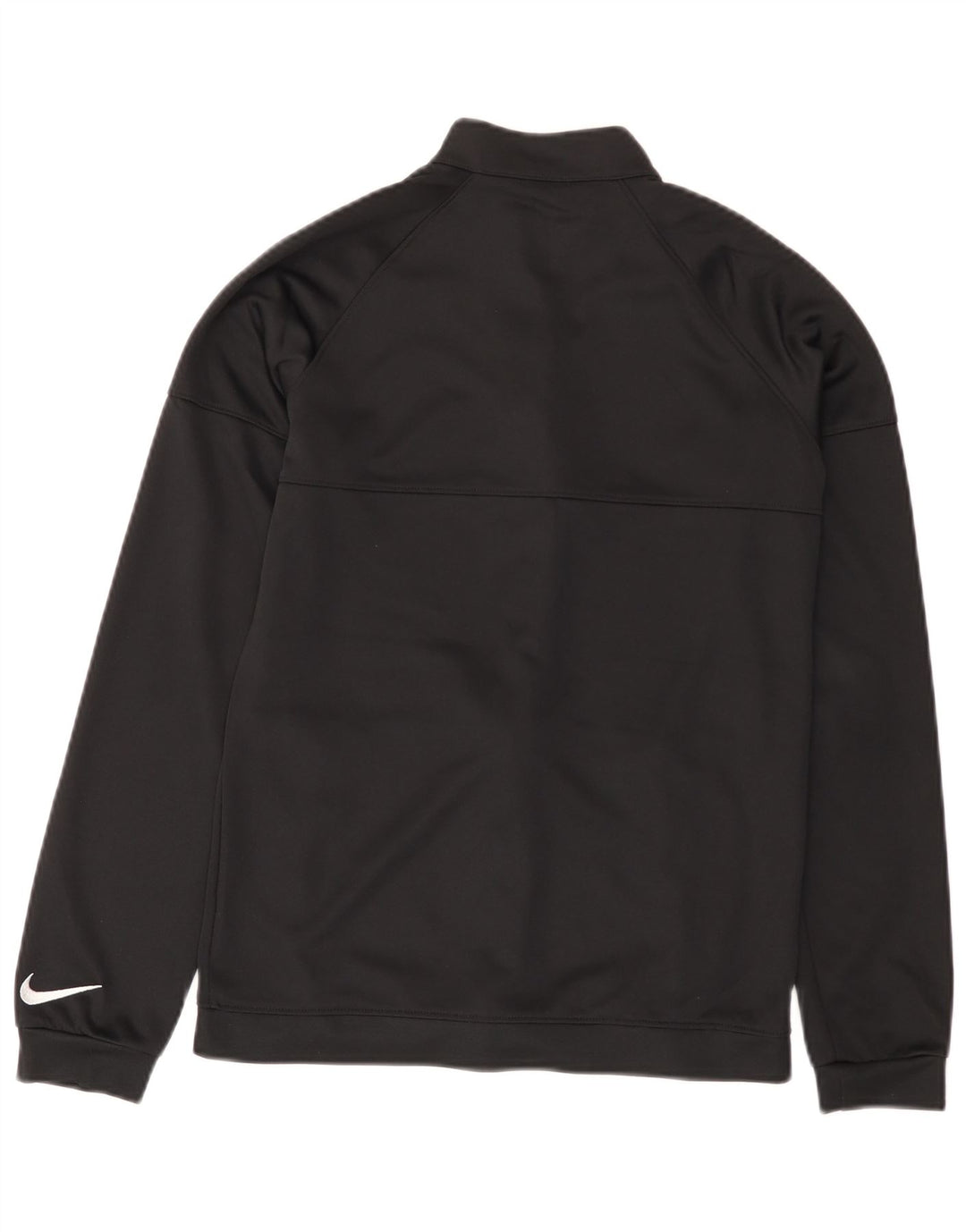 Nike Boys Tracksuit Top Jacket 13-14 Years XL Black Polyester
